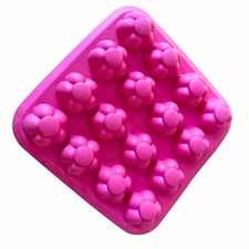 IKEA Silikonform Blumen Pink -