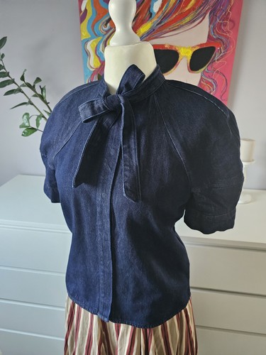 Zara traumhafte bluse denim - zara,