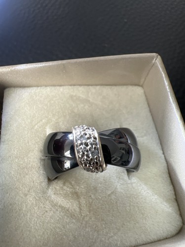 Keramik schwarzer ring mit - schwarzer,