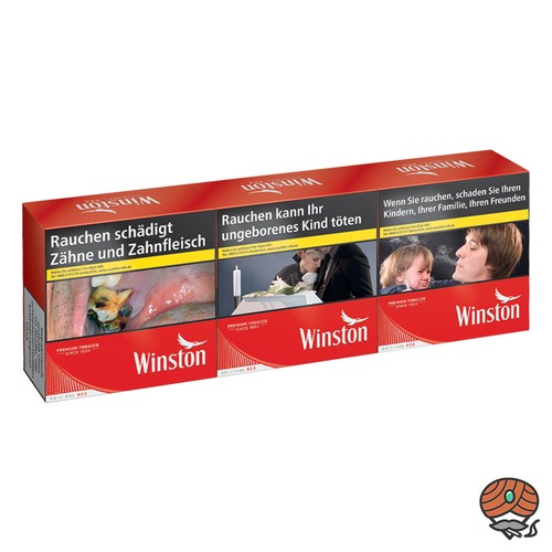 Winston red rot - rot, zigaretten