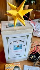 Adventsstern gelb echt