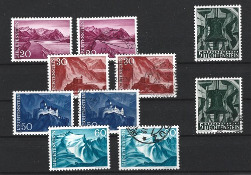 Liechtenstein 1959 je - -,