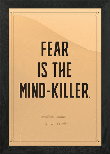 Mind killer framed wall art - mind-killer,