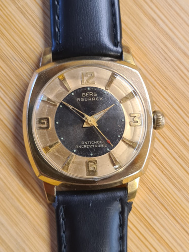 Berg aqurex vintage armbanduhr - aqurex,
