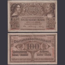 Darlehnskasse Ost Kowno 100