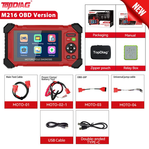 M216 motorrad scanner - m216, motorrad-scanner