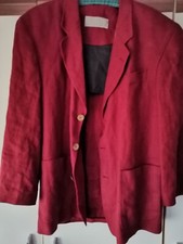 Edles Rotes Anzugs Sakko 100%