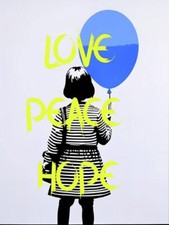 Love Peace Hope Street Art