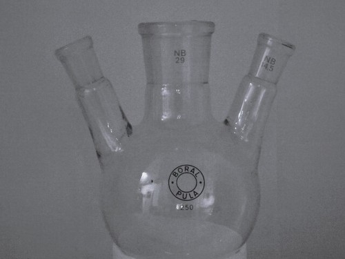 Dreihalskolben 250 destille - 250, ml
