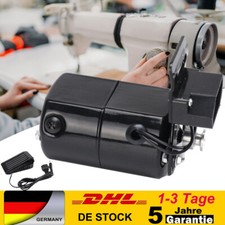 Nähmotor, Nähmaschinenmotor Motor für Nähmaschinen mit Fußanlasser 180W 8000RPM