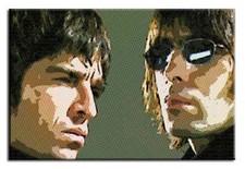 Premium Leinen Kunst Oasis