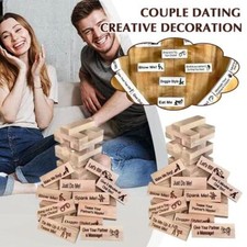 Stapeln Block Turm Spiel Datum Spielzeug Erwachsene Paare Jenga Holz Tumbling