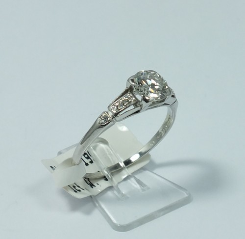 Ring 900 platin - ring, brillanten