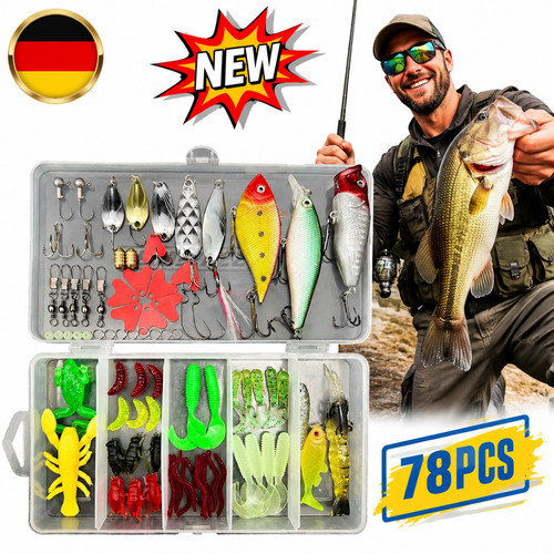 Angelzubehör set stück - angelzubehör, 78