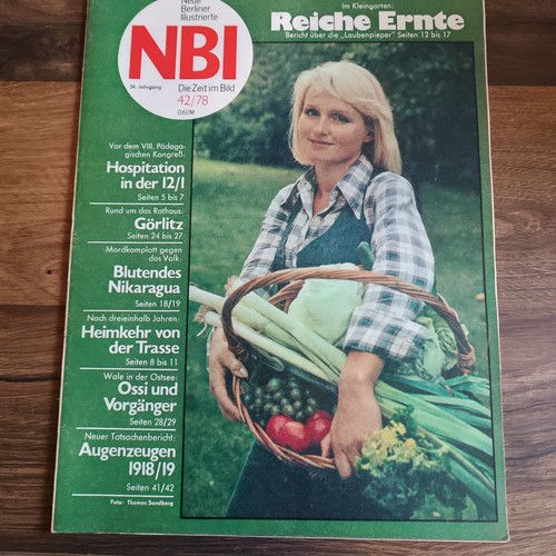 Ddr nbi 1978 gartenanlage - nbi,