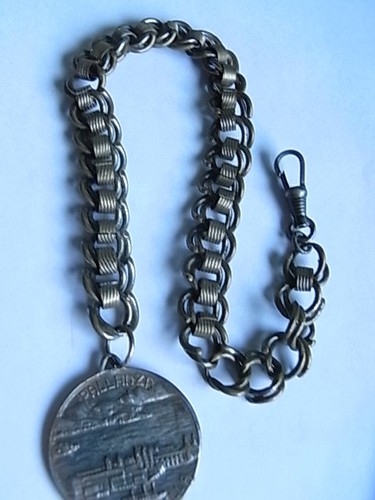 Alte taschenuhrkette mit - alte,