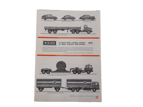 Wiking programm 1977 - wiking,