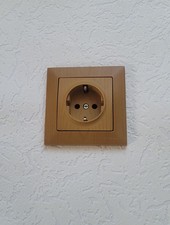 Steckdose Eiche Holz Optik