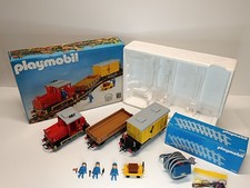 Playmobil 4025 Starterset Diesel Lok Eisenbahn LGB Trafo Gleise 4050 OVP Box 1