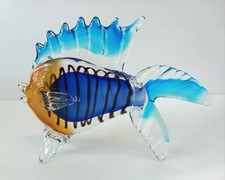 Glasfigur Xl Fisch Skulptur