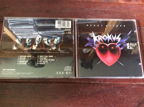 Krokus heart attack cd - krokus, –