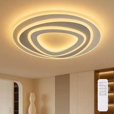 Tageslichtleuchte Deckenlampe Wohnzimmerleuchte Fernbedienung CCT LED dimmbar