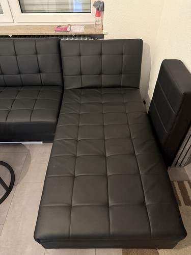 Sofa lederoptik kaum - sofa,