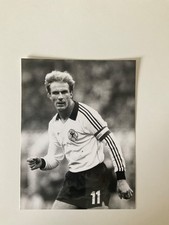 Altes Pressefoto Karl Heinz Rummenigge im DFB Trikot schwarz weiß 1981