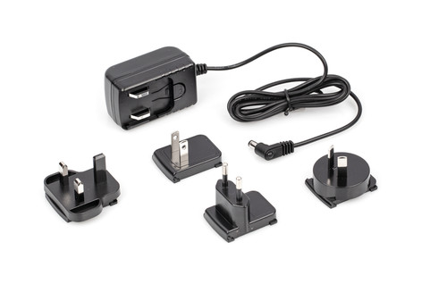 Netzadapter euro 9v dc - euro/uk/us,