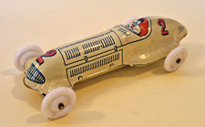 Huki no Fischer Pennytoy Rennwagen lithogr. Blechspielzeug 50-60er Top Zustand