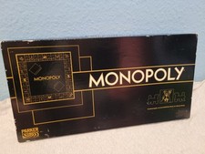 Monopoly Sonderausgabe schwarz inkl Buch Parker Titel Nr. 969998, Inhalt neu