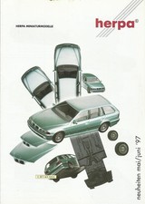 Katalog Herpa Neuheiten Mai/Juni 1997 Modellautos Zubehör HO 1:87