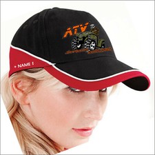 ATV Baseball Cap Basecap Mütze Hut Kopfbedeckung Kappe Quad Racing Treffen 5