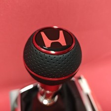 ROT LEDER TYPE R SPORT SCHALTKNAUF für CIVIC ACCORD S2000 JAZZ INTEGRA EP3 FN FK