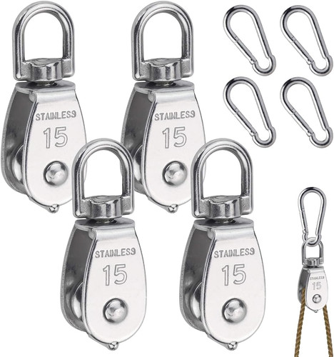 Seilrolle edelstahl 15mm - seilrolle,