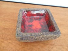 Fat Lava Keramik Wandbild 50er