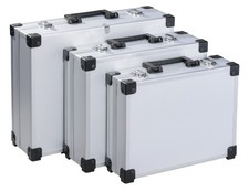 TrendLine Werkzeugkoffer 3er Set Alu Werkzeugkasten Alukoffer Universalkoffer