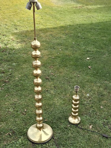 Vintage stehlampe metall - vintage,
