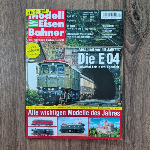 Modelleisenbahner 4 april - modelleisenbahner,