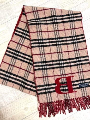 Burberry wende wollschal mit - wende-wollschal,