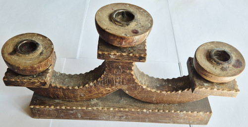 F0137 alter kerzenhalter - alter,