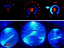 Blauer Tacho + Heizung Nissan