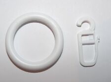 Gardinenringe Kunststoff weiss für 28 mm Stangen (Art. R2803)