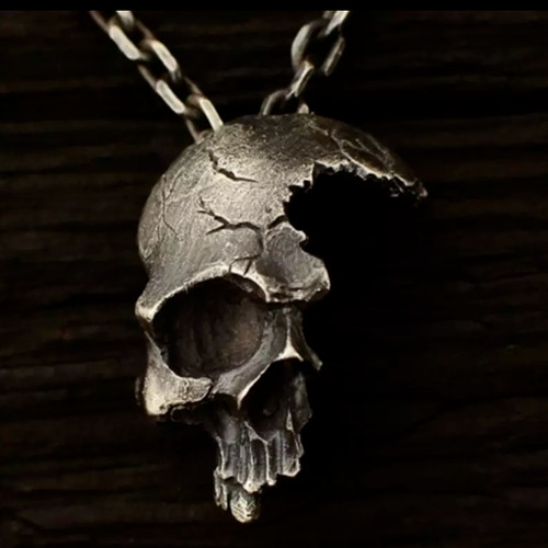 Halskette totenkopf - halskette,