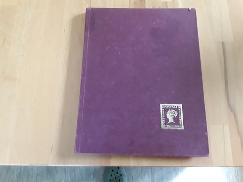 Briefmarkenalbum mit 16 - ,