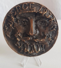 Kunst Medaille von Reidar Särestöniemi  "Noges Medalijen " aus dem Jahr 1977