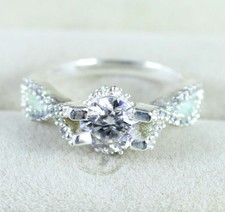 Weiß Diamant Solitaire 1.14