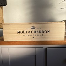 Moet & Chandon Champagner Jereboam Holzkiste (leer)