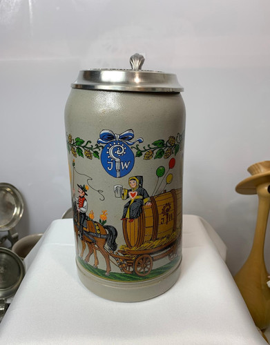 Krug augustiner bierkrug 1989 - krug,