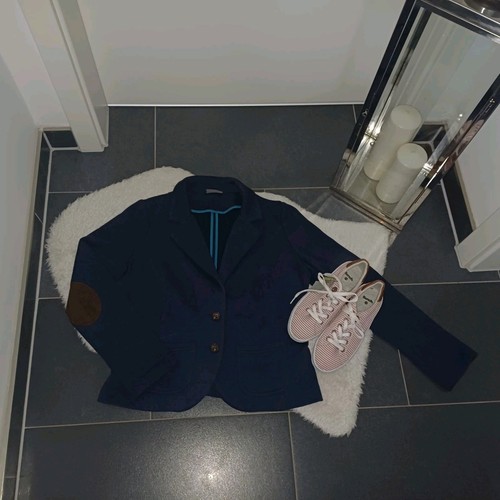Sweatjacke blau 42 - sweatjacke, l